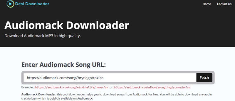 audiomack free music downloader mp4